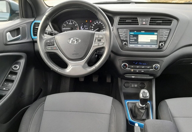 Hyundai i20 cena 29900 przebieg: 134371, rok produkcji 2016 z Świdnik małe 56